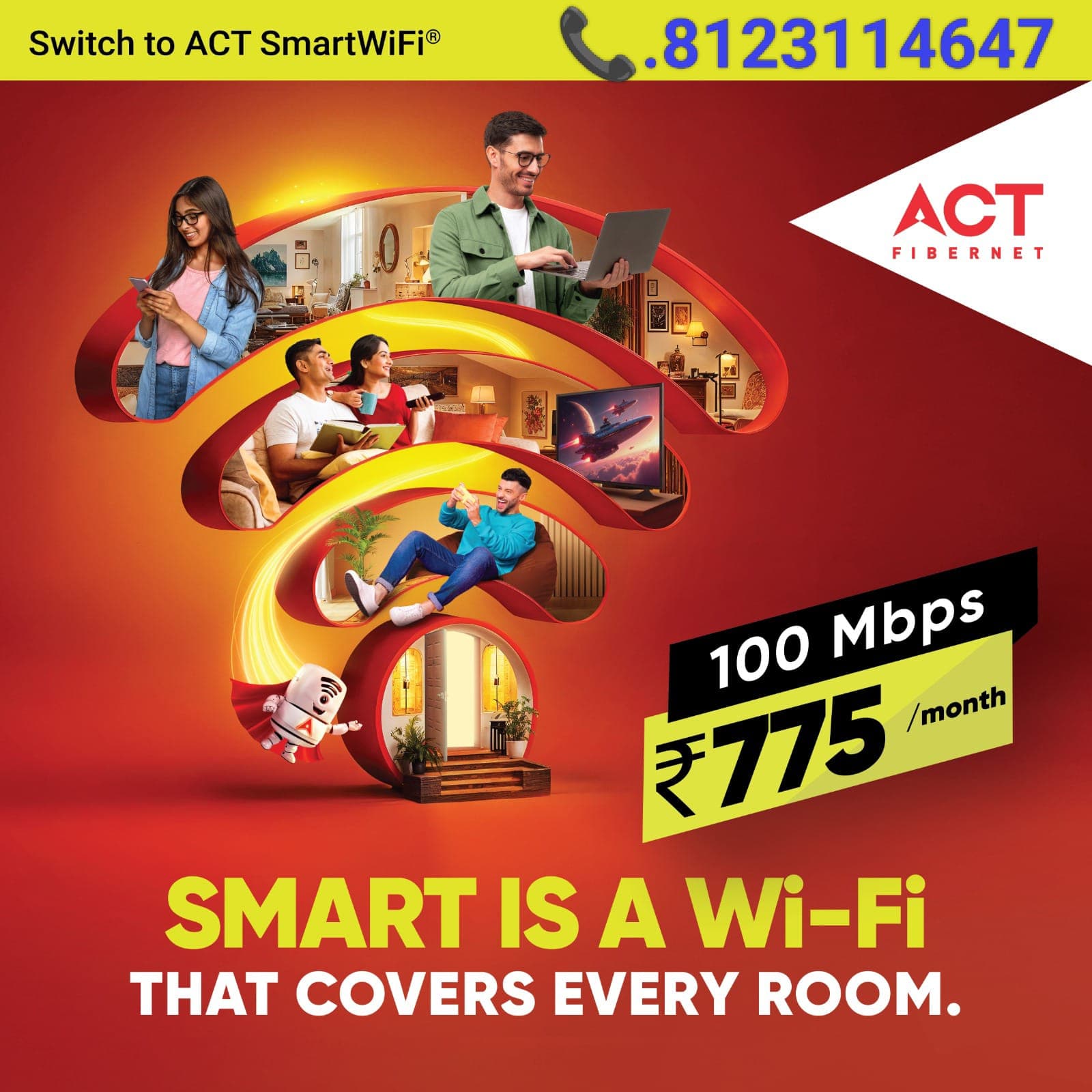 ACT Fibernet Offers Slide 1